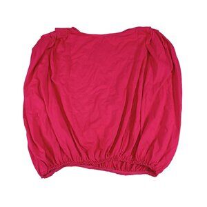 Zara Collection‎ Blouse Pink Cap Sleeves Womens Small